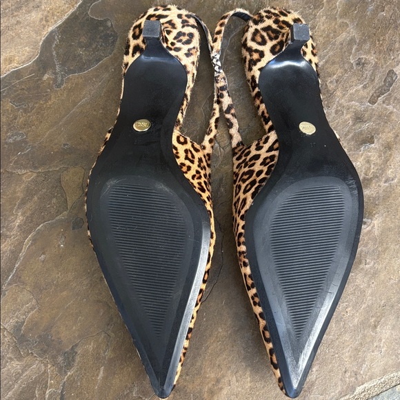 Zara Animal Print Slingback Heels - Picture 9 of 12